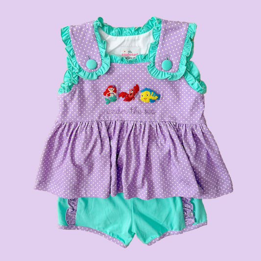 FLASH PREOREDR: Under The Sea Shorts Set (Late September TAT)