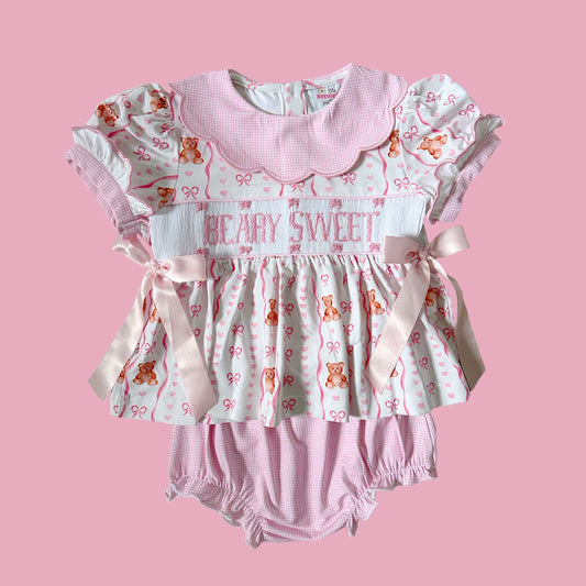PREORDER: Beary Sweet Diaper Set (January TAT)