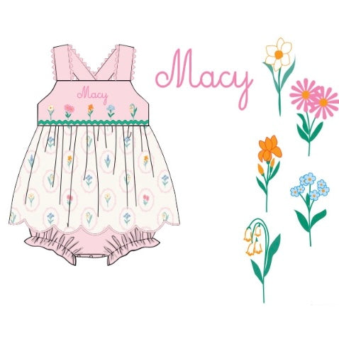 CUSTOM PREORDER: Macy’s Garden Skirted Bubble (January TAT)
