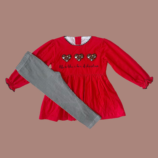 Life is like a box of Chocolates Legging Set