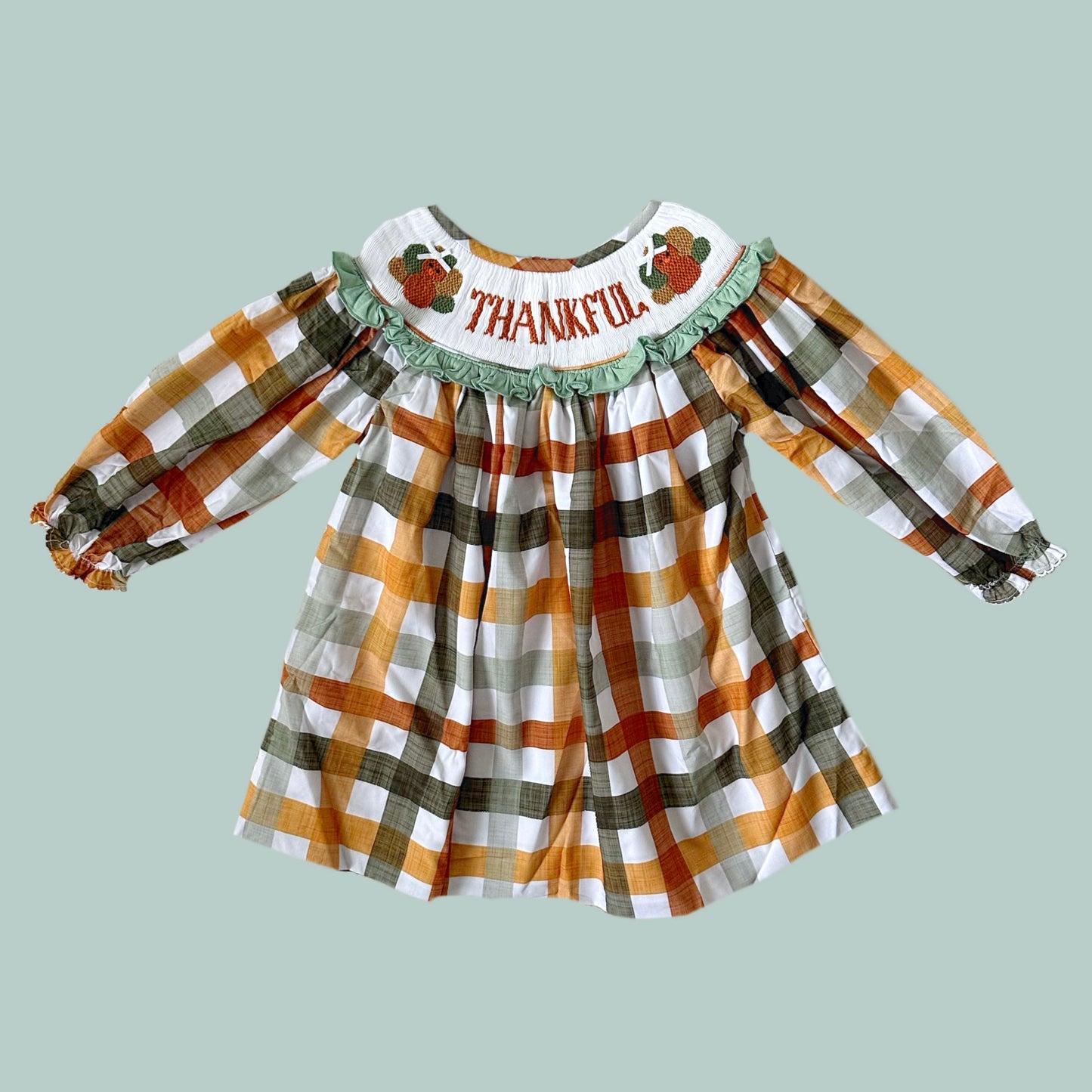 Thankful Plaid Dress