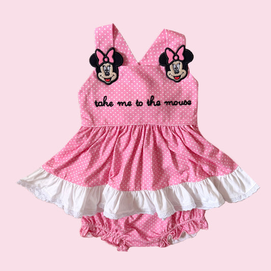 Take Me To The Mouse Diaper Set