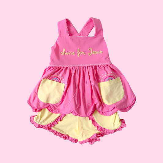 Shine For Jesus Shorts Set