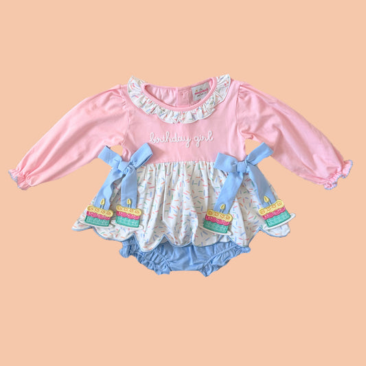 Birthday Girl Diaper Set