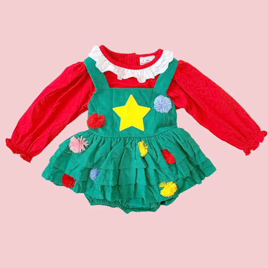 Oh Christmas Tree Skirted Bubble Set