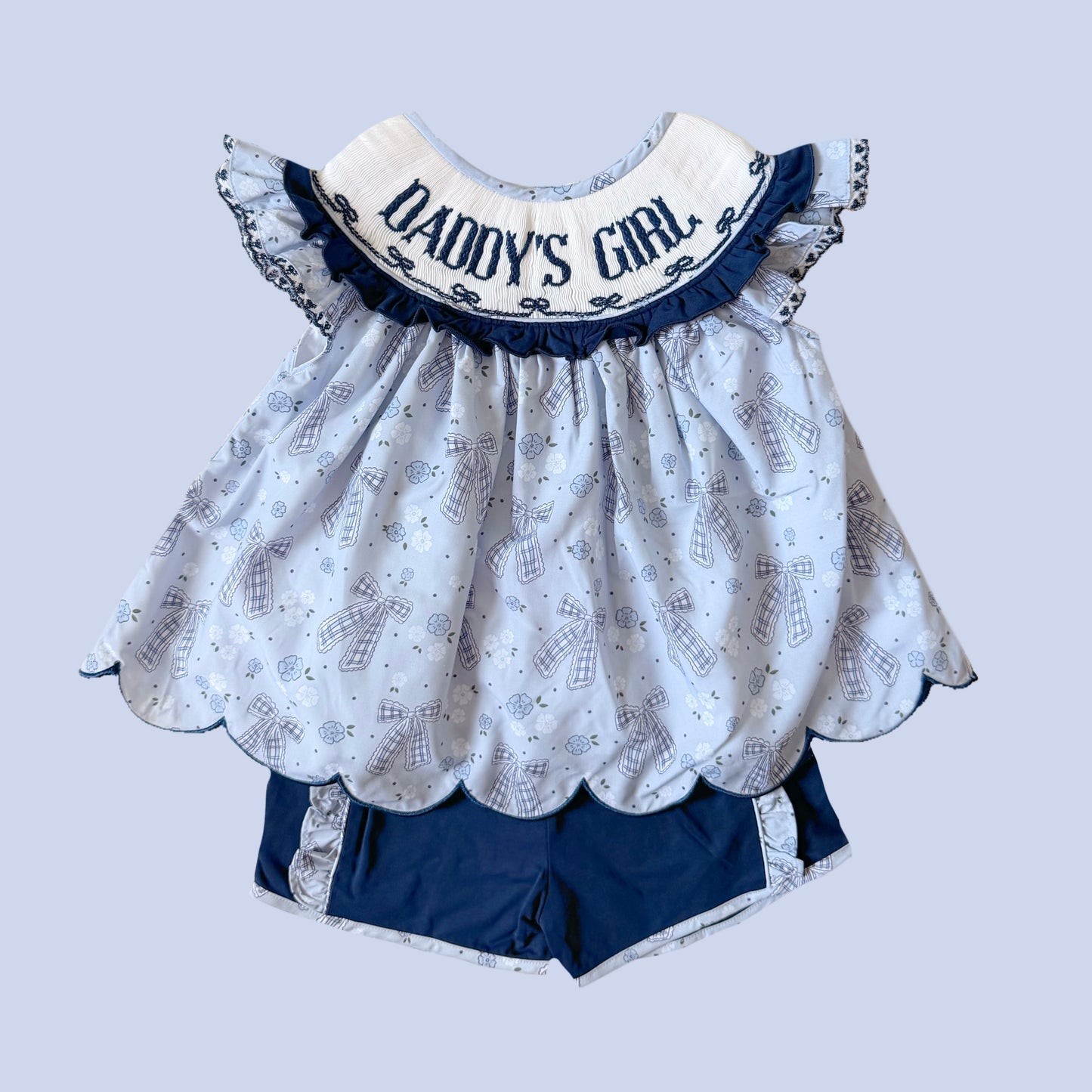 Brooklyn’s Bows Daddy’s Girl Shorts Set