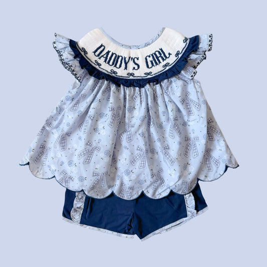 Brooklyn’s Bows Daddy’s Girl Shorts Set