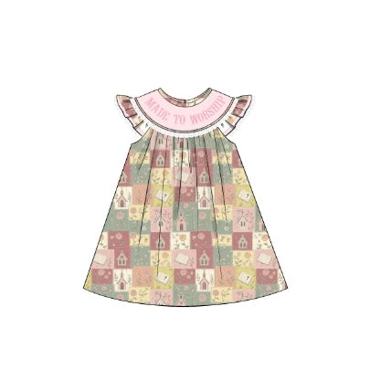 PREORDER: Made to Worship Baby Doll Dress (May TAT)