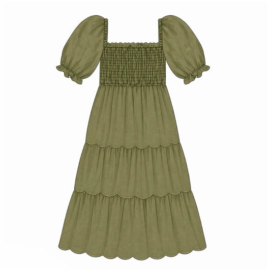 Madi Heirloom Turkey Mom Dress