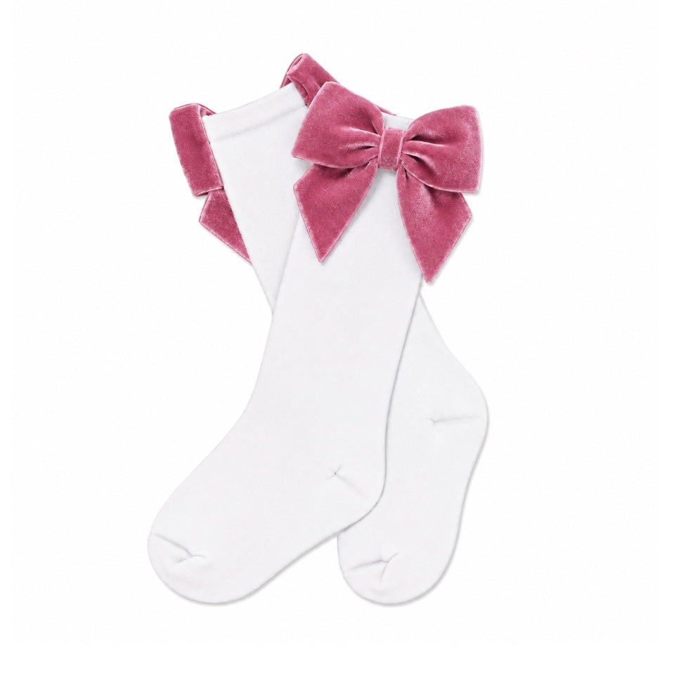 PREORDER: Pink Velvet Socks (December TAT)
