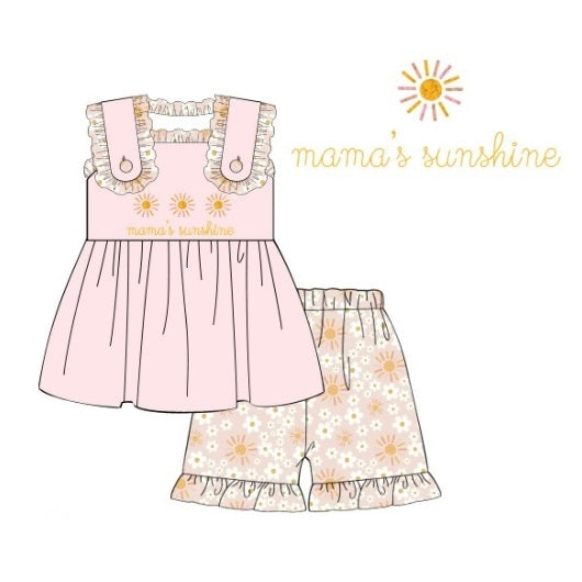 PREORDER: Mama’s Sunshine Shorts Set (May TAT)