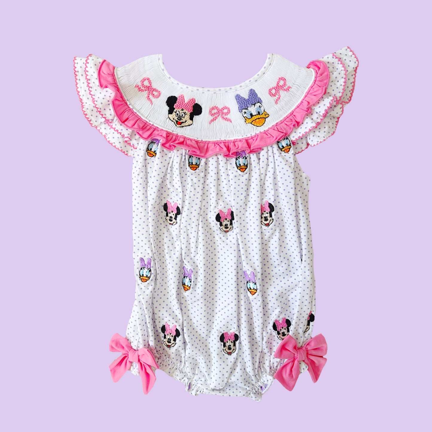 Girly Mouse & Duck Duo Bubble