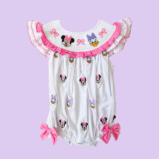 Girly Mouse & Duck Duo Bubble