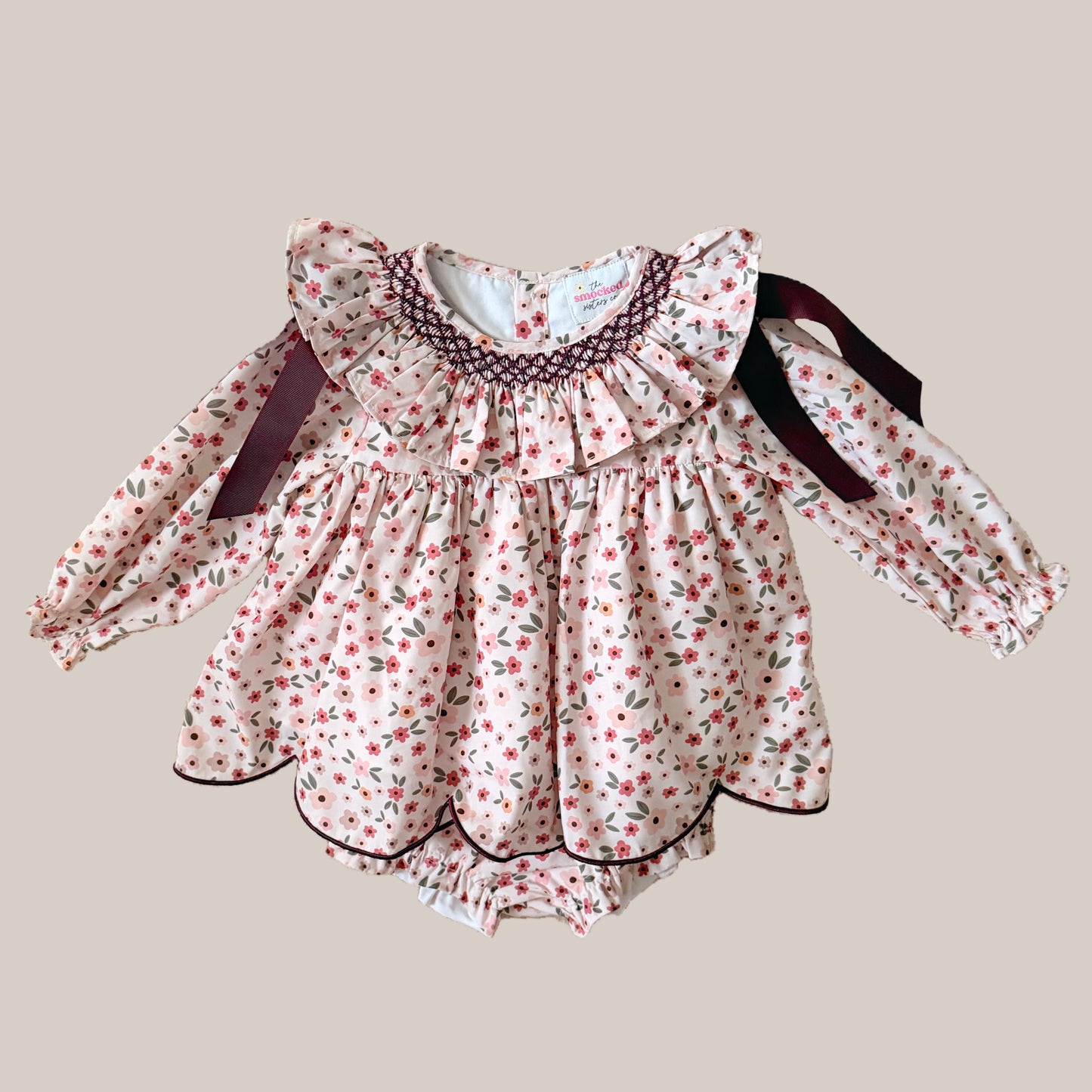 Flora’s Fall Floral Diaper Set