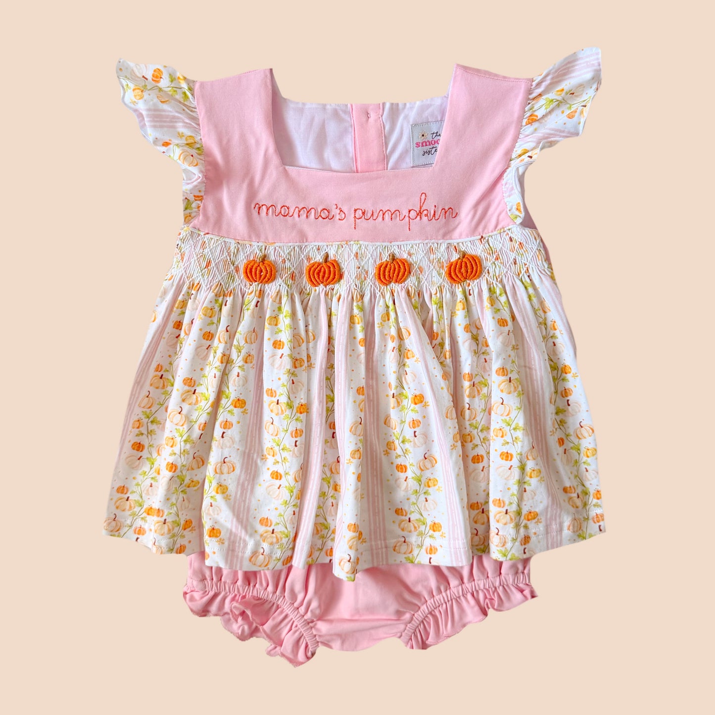Girly Mama’s Pumpkin Diaper Set