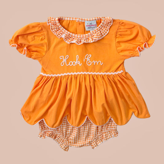 Hook Em Go Team Diaper Set