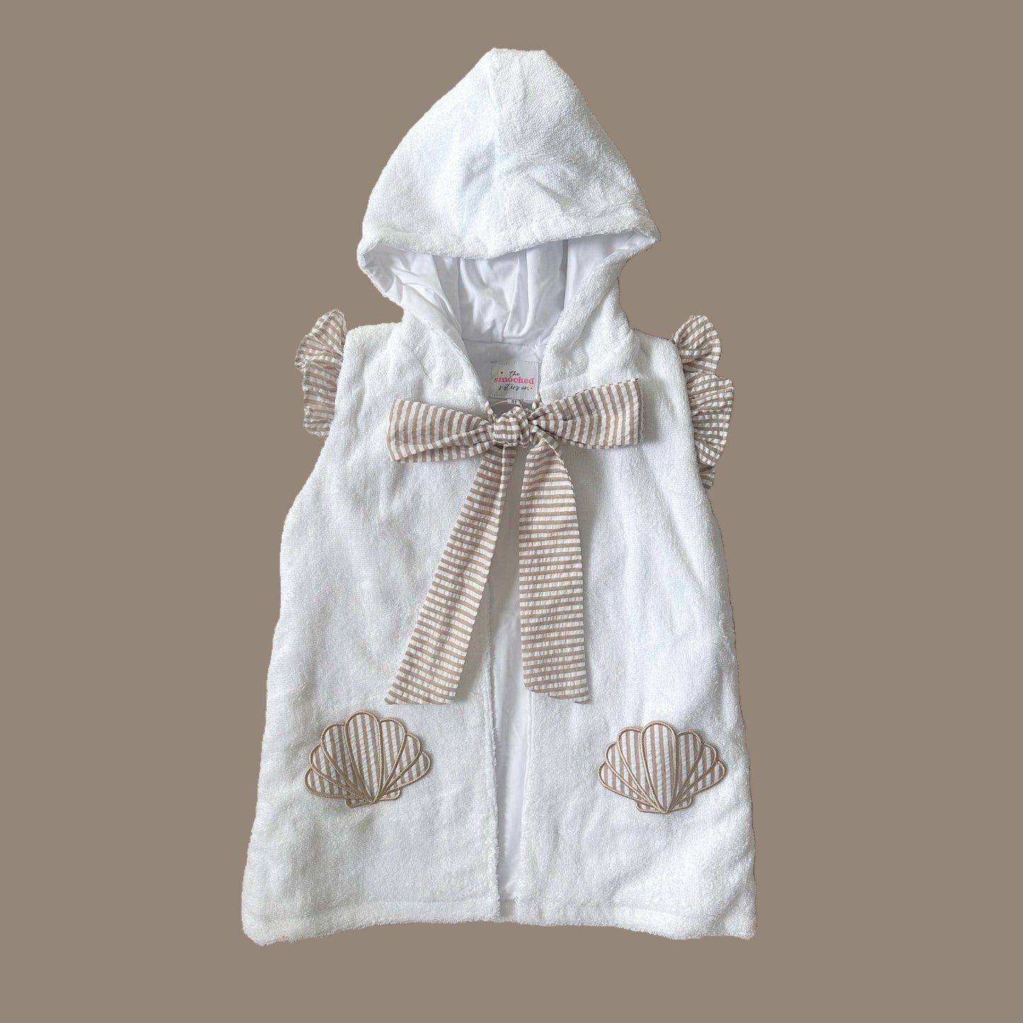 Seersucker Shell Swim Cover Up