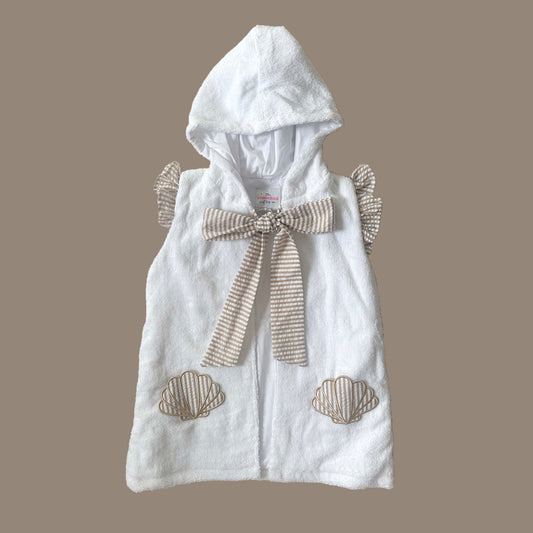 Seersucker Shell Swim Cover Up