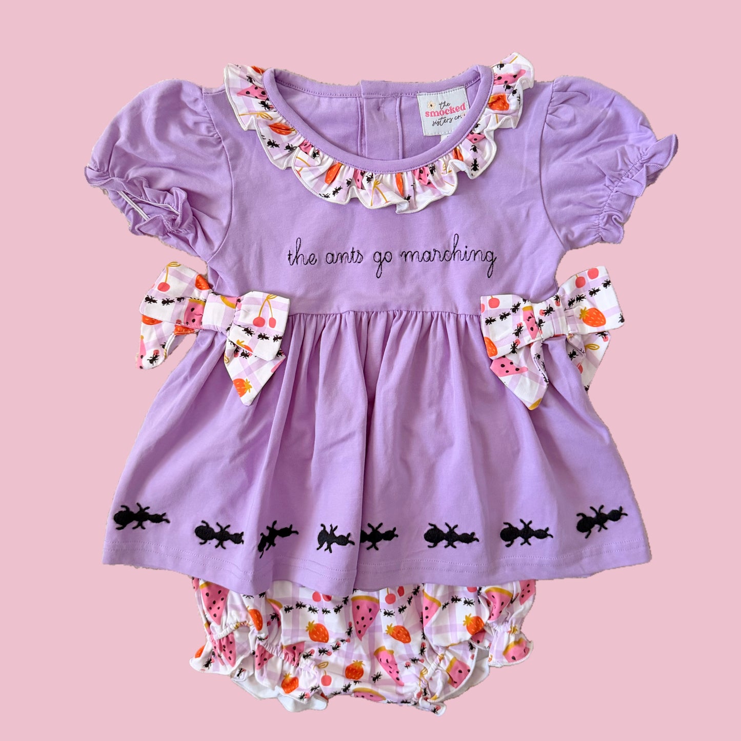 The Ants Go Marching Diaper Set