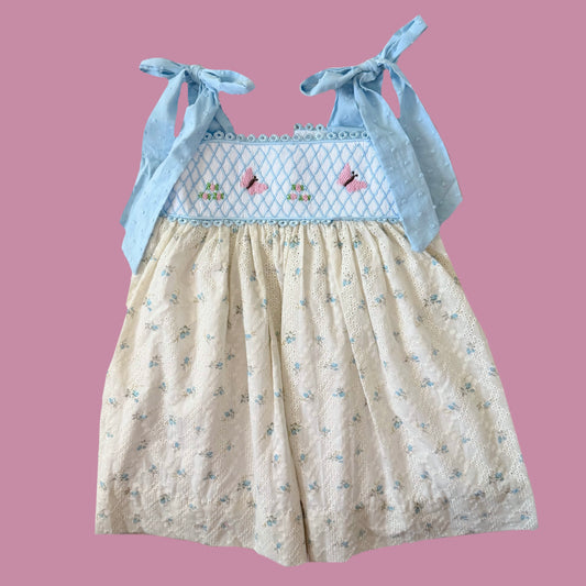 Vintage Lace Butterfly Dress