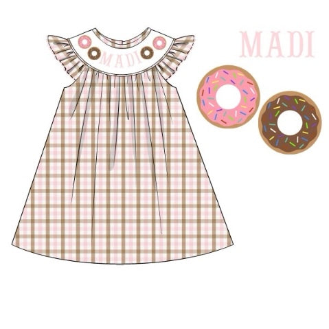 CUSTOM PREORDER: Custom Name Donut Dress