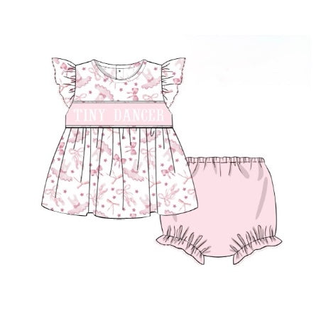 Tiny Dancer Diaper Set