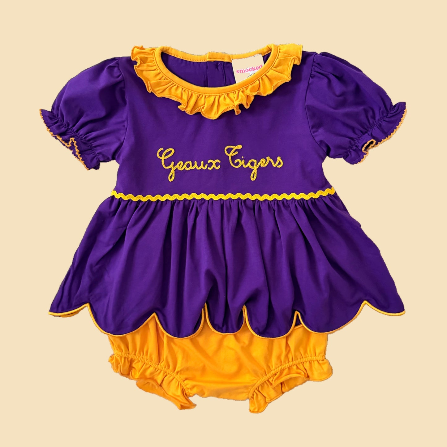 Geaux Go Team Diaper Set