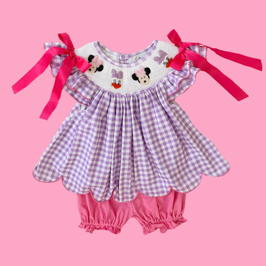 Beaded Besties Bubble Shorts Set