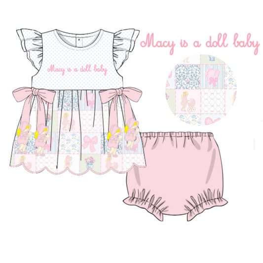 CUSTOM PREORDER: Doll Baby Diaper Set (January TAT)