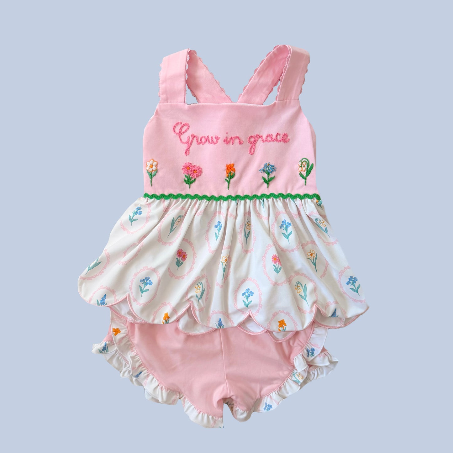 Grow in Grace Shorts Set