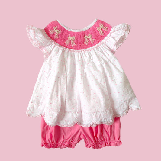 Blushing Pearl Shorts Set