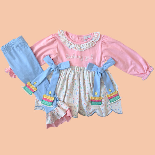 Birthday Girl Legging Set