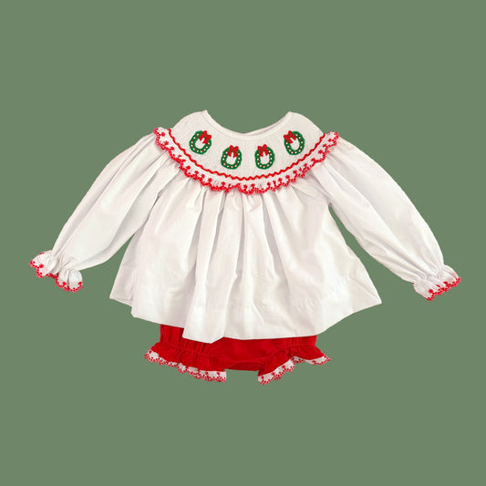 Wreath Pearl Diaper Set
