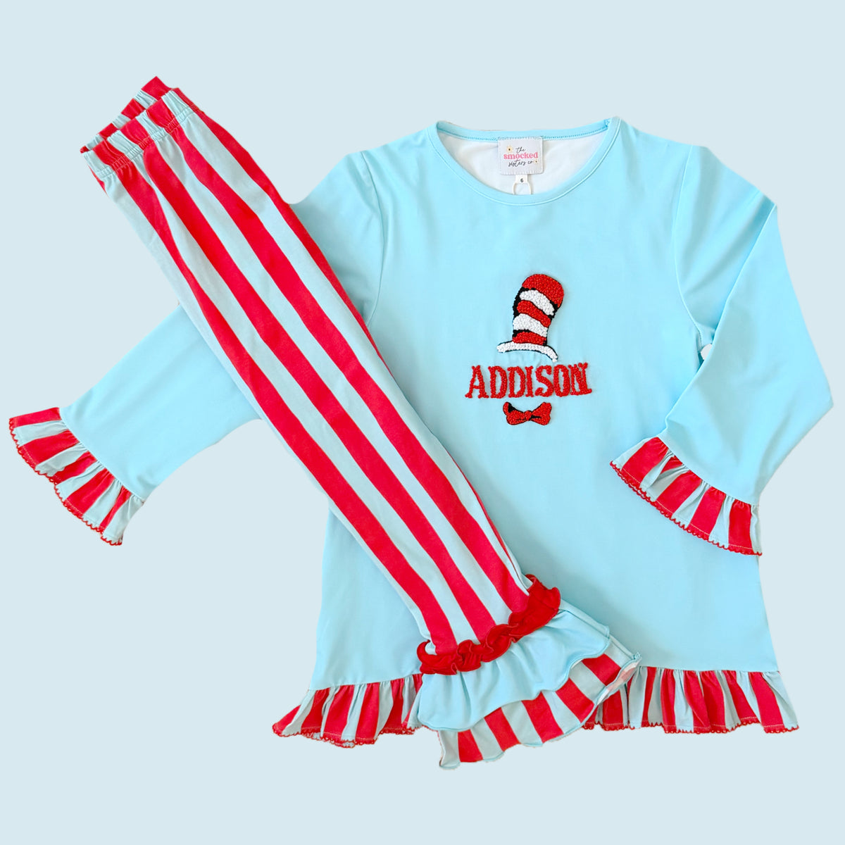 PREORDER: Custom Name Read Across America Legging Set (January TAT)