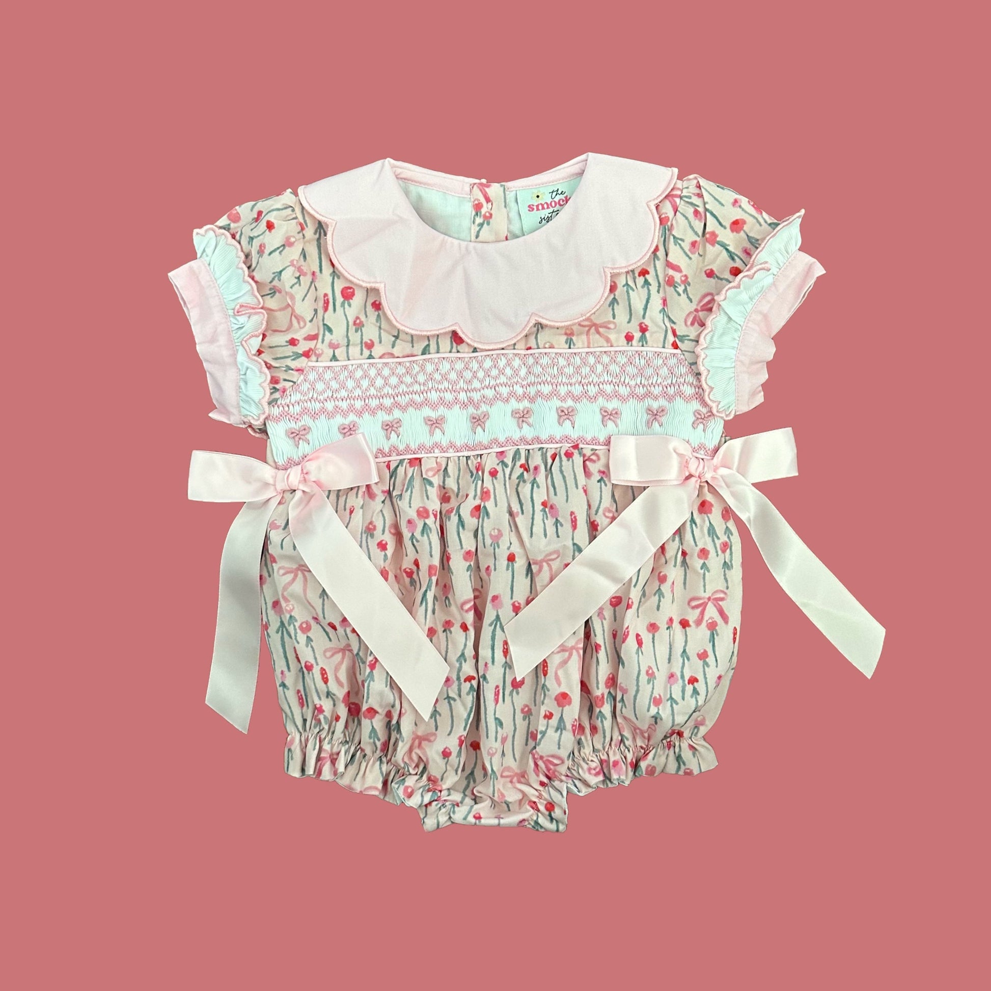 Heirloom Bow Bubble The Smocked Sisters Co Heirloom Bow Bubble The Smocked Sisters Co