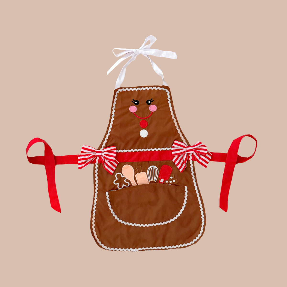 Gingerbread Apron- CHILD *GIRL*